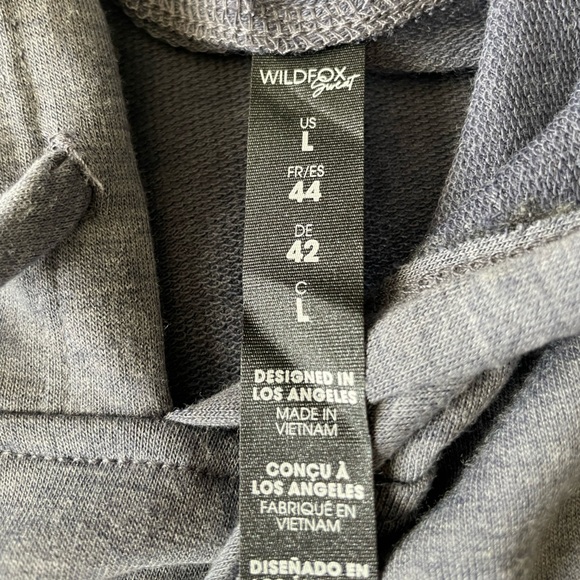 NWT Wildfox Lightweight Nightshadow Hoodie Women’s Size M - Picture 7 of 9